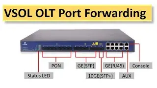 How to access OLT over the Network || VSOL OLT Port Forwarding || VSOL OLT Access over Network