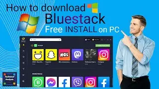 How to download Bluestack on windows10.how to use bluestack software and android appp