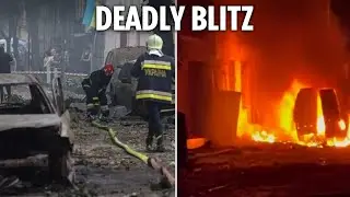 Russian airstrike kills 7 including 3 kids in Ukraine city by Nato border as Putin's blitz continues