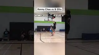 Kenny Chao vs B Ellis 1v1 Basketball! 🔥 #shorts #basketball #hooping