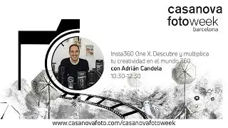 Insta360 One X. CasanovaFotoWeek Barcelona 2019