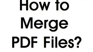 How to Merge PDF files into one using PDF binder