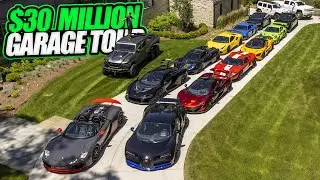 FULL TOUR of My $30 MILLION Hyper & Super Car Collection 2.0!