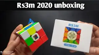 Rs3m magnetic cube unboxing || full review @Harshcuber0