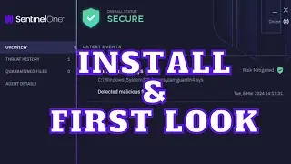 Sentinel One install and first look