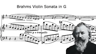 The exquisite beauty in Brahms' violin melodies