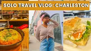 Charleston solo travel vlog 🇺🇸 | gullah geechee tour, rainbow row, and lots of biscuits