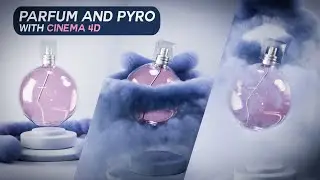 Parfum & Pyro smoke / Cinema 4D - Octane (beginner Tutorial)