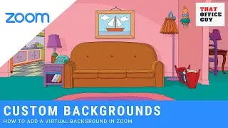 How to Change Background on Zoom | Zoom Virtual Background