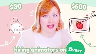 I hired 7 Animators on FIVERR To Create a Logo Animation for my Brand.. 