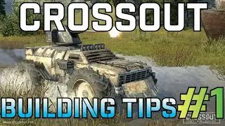 Crossout - HIDE FUEL and Weapons! - Vehicle Building Tips & Tricks #1