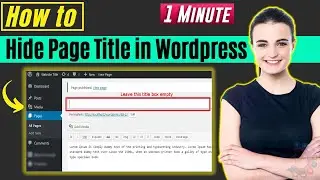 How to hide page title in wordpress 2024