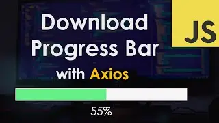 Download Progress Bar with Axios – JavaScript Tutorial