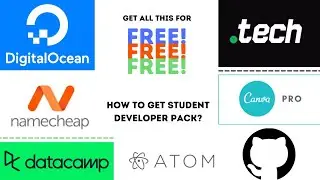 How to get student developer pack | How to get canva pro for free