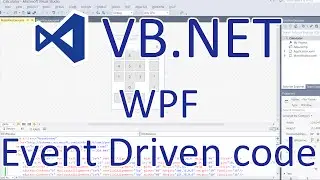 VB.NET: WPF Applications - Event Driven Code