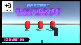 How to make a simple weapon script In Unity!