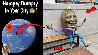 😰 I Found Weird Humpty Dumpty in Your City On Google Earth and Google Maps! #googleearth