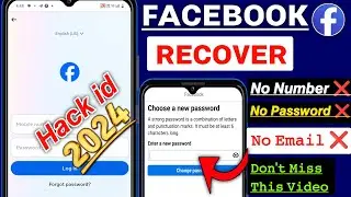 How to Recover (Hacked) Facebook Account without otp 2024 | Facebook hack ho gaya hai to kya kare