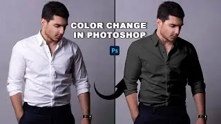 How To Change Color White To Black Using Adobe Photoshop | Photoshop Tutorial