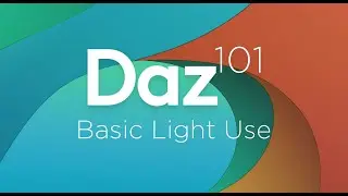 Daz 3D Tutorial: Basic Light Use