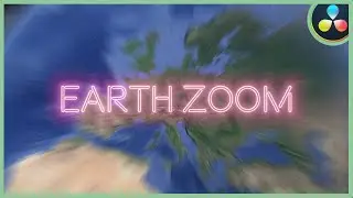 Earth Zoom Effect | DaVinci Resolve 17 |