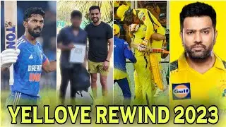 Yellove Rewind 2023 - ft CSK , IPL Trade , Ruturaj , Thala Dhoni