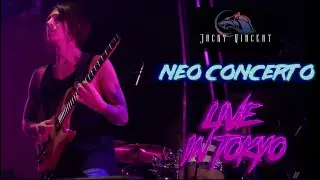 Neo Concerto | Jacky Vincent | Live In Tokyo | GoPro Footage | Sweep Picking | Neo-Classical | Shred