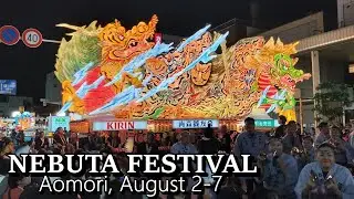 NEBUTA FESTIVAL in Aomori (August 2024)