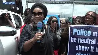 Edo 2024: Women Protest In Benin City, Allege Police Bias Against PDP