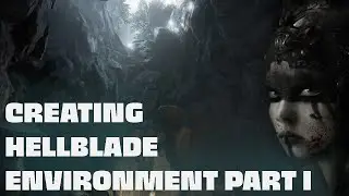 Modeling Hellblade like Environment - Part 1 - Creating base 3d modules for our scene buildings