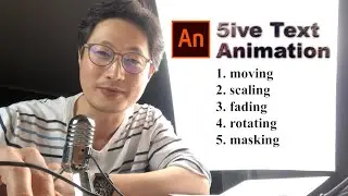 Animate CC Five Text Animation Skills you need to know