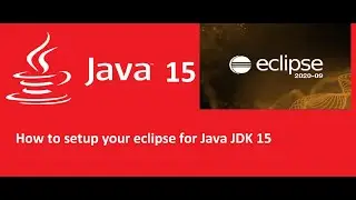 Configure your eclipse for JDK 15 | Setup Java JDK 15 compiler version and JRE setup