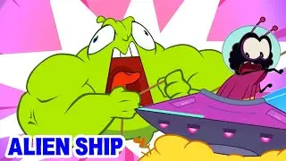 PREMIERE ⭐ Om Nom Stories - ALIEN SHIP 👽 Cartoon For Kids Super Toons TV