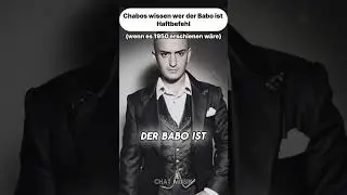 Wenn CHABOS WISSEN WER DER BABO IST 1950 erschienen wäre 😂😂 (Haftbefehl)