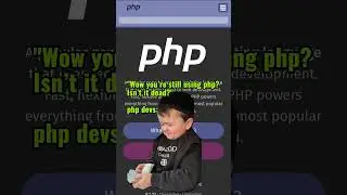 php devs be like