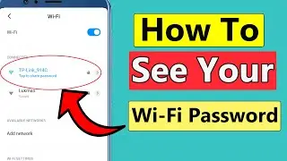 How to See Connected WiFi Password On Your Phone 2024 | see wifi password