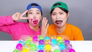 Mukbang Thạch nhãn cầu Thạch thổ DONA Việt Nam