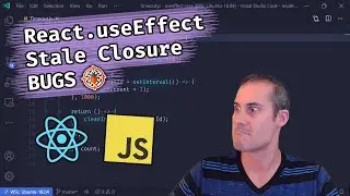 Asynchronous tasks inside React.useEffect  can create Stale Closure BUGS!