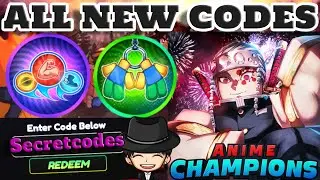 ANIME CHAMPIONS *NEW* ALL CODES FOR JULY 2024! ANIME CHAMPIONS SIMULATOR CODES (ROBLOX)