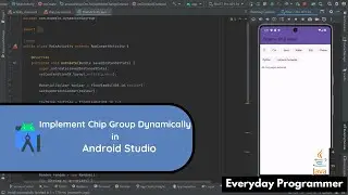 How to Implement Chip Group Dynamically in Android Studio using Java