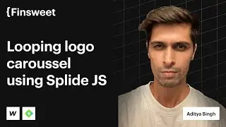 Looping carousel of logos in Webflow using Splide JS