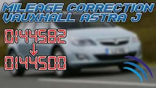 2010 Vauxhall Astra J Mileage Correction | XTool Pad Elite