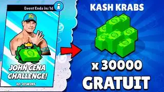 NOUVEAUX CADEAUX GRATUITS du CHALLENGE CACHÉ JOHN CENA 🔥 (c'est bien réel) Merci Brawl Stars 🎁
