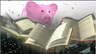 Футаж HD. Переход - книги, на черном фоне с масками