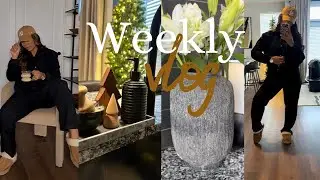 Vlog: Home Decor Updates, Decorating for Christmas,  Closet Organization, New Hair ft Unice & More