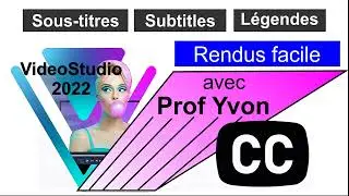 Corel VideoStudio 2022 création de Subtitles ou sous-titres automatiques