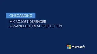 Onboarding machines to Microsoft Defender ATP