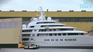 Azzam    самая длинная супер яхта  Новый мировой рекорд