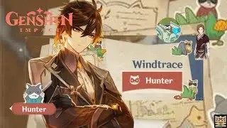 Hunter ZhongLi in Windtrace Event | Genshin Impact
