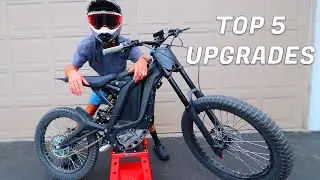 What Every SUR RON X E Bike NEEDS! Top 5 Upgrades